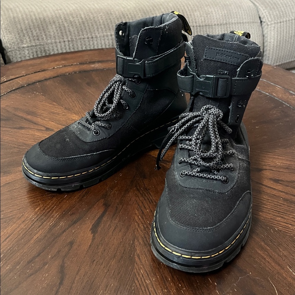 Dr. Martens Combs Tech Canvas Boots Preowned